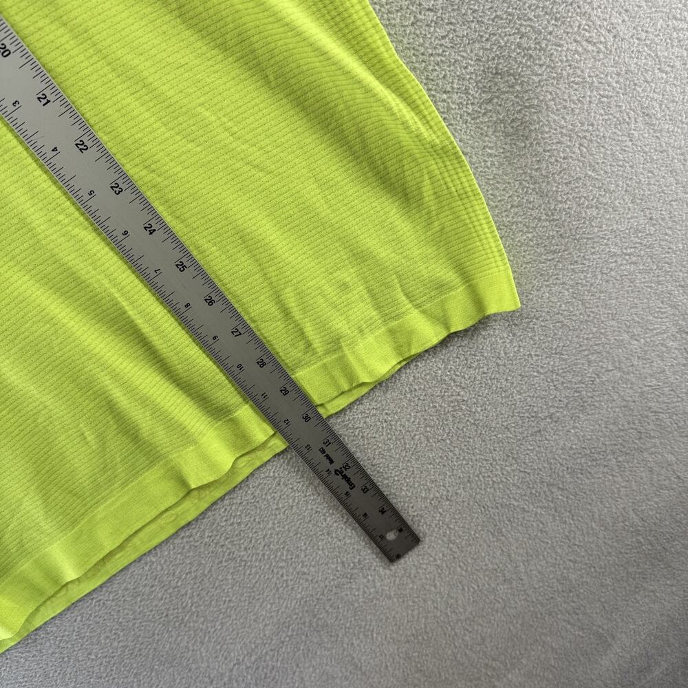 Lululemon Metal Vent Tech Shirt Men's XL Yellow Neon Highlighter Workout 2.0 NEW - Picture 4 of 13